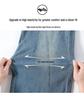 Women's High-Waisted Retro Wide-Leg Jeans - Slimming, Loose, and Versatile for Spring