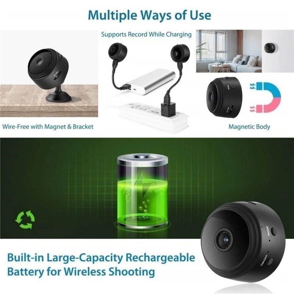 Wireless Design Mini Camera Motion Detection Wireless Camera Two-Way Talk Camera Home Indoor