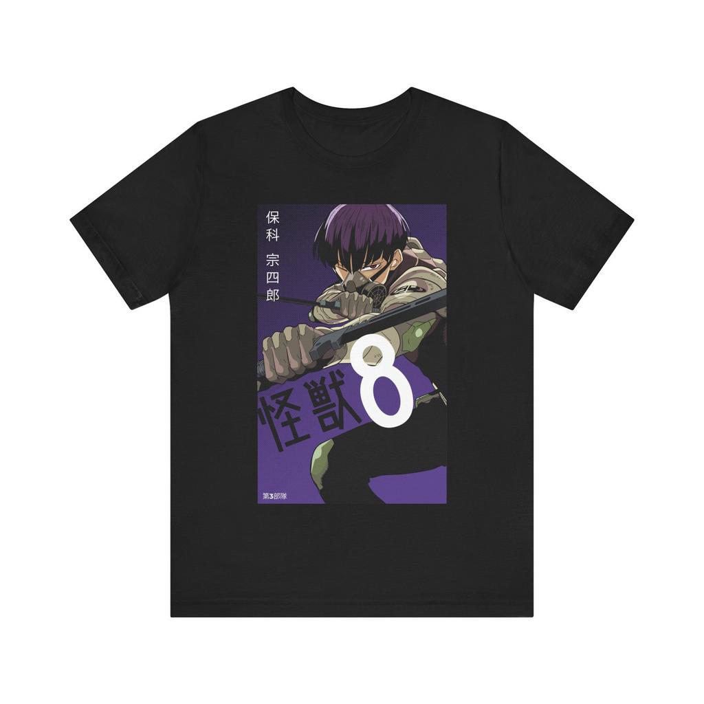 Anime Kaiju No 8 Graphic TShirt 100Cotton Oversized unisex Shirt Unisex Short Sleeve ONeck Women Y2k New Streetwear Fashion