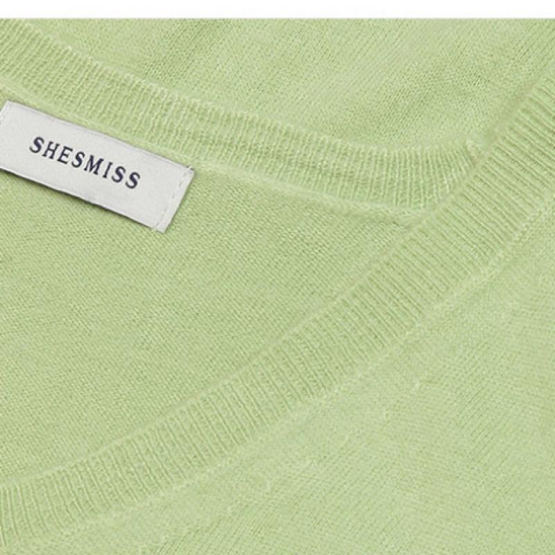 She S miSS Solid V Neck Knit