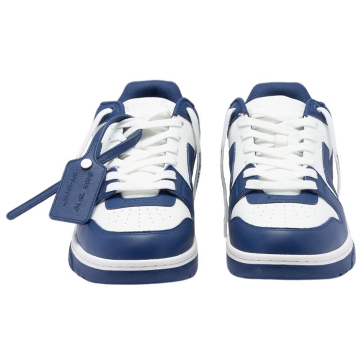 Off-White Out of Office Low Dark Blue White Men Sneakers OMIA189S22LEA001-0142