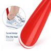 Plastic Shoe Horn with Round Handle – Easy Lift for Elderly, Pregnant, or Lazy People