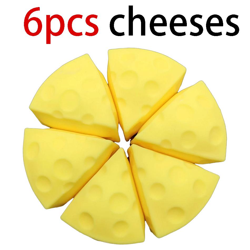 Squishy Square Cheese Squeeze Toy Soft Decompressing Pinching Cheese Sticky Slow Rebound Toy Christmas gift