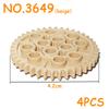 MOC Parts Gear Bulk Block Bricks 3649 3648 3647 10928 32498 32269 32270 32198 6589 4019 94925 3650 46372 Technical Brick Playset