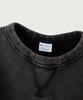 CHAMPION Women'S Vintage Washed Loose Fit Brushed Sweatshirt Off Black