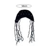 Women Hat Solid Color Faux Pearl Design Super Soft Breathable Wear Resistant Women Spring Autumn Knitted Hat Beanie Cap Decor Fo
