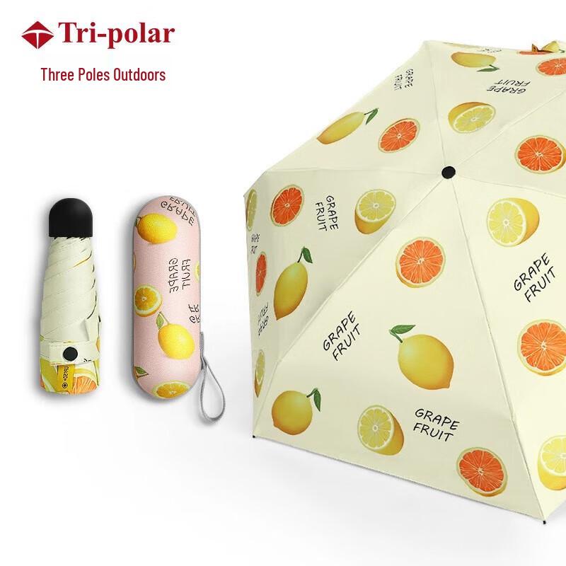 Tri-polar Pocket Capsule Umbrella