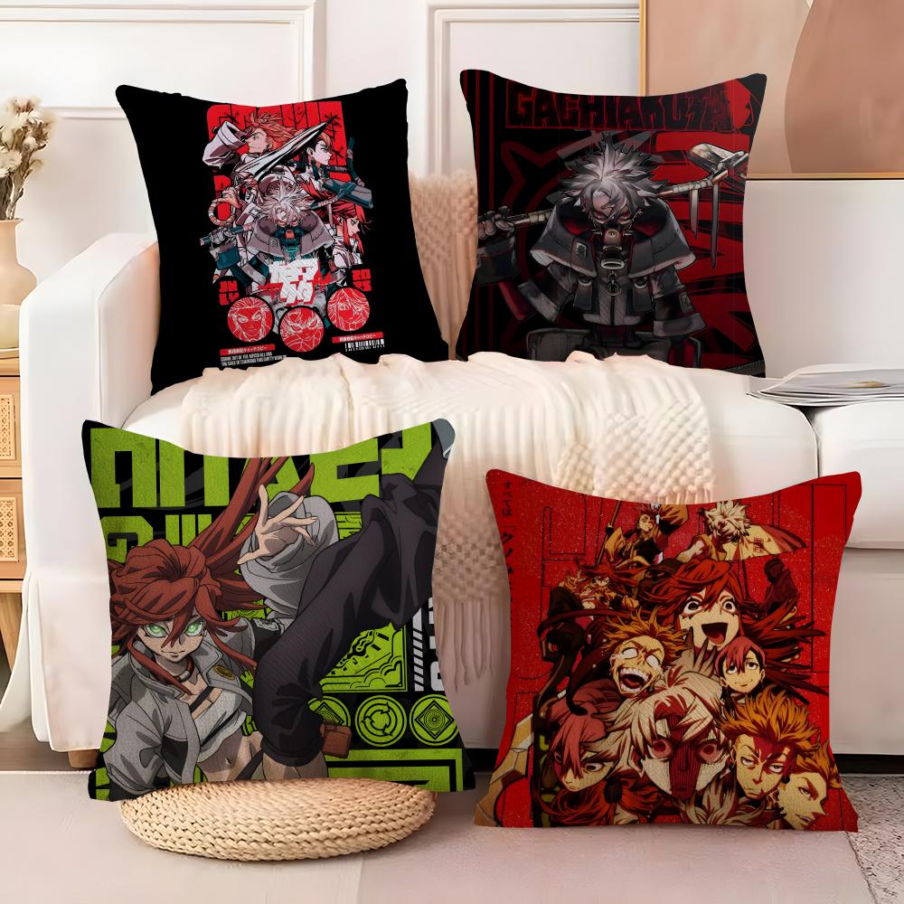 Dark Fantasy Comic G-Gachiakuta 1 Pillow Case Linen Pillow Case Sofa Home Decor Cushion Cover Cushion Cove