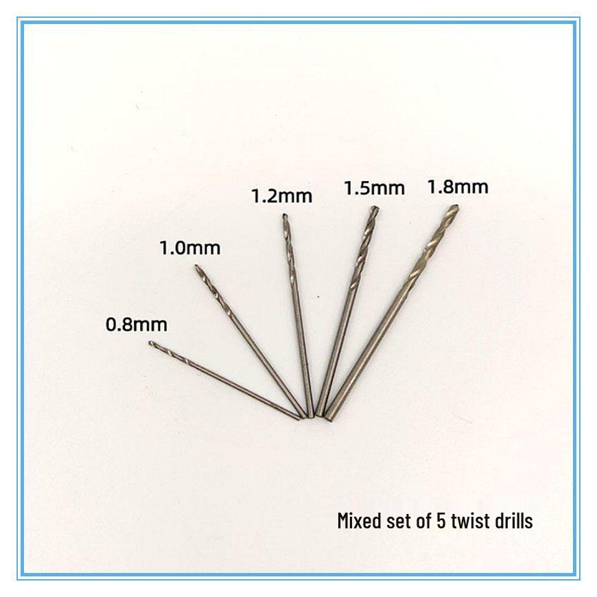 

Міні-свердло зі швидкорізальної сталі з циліндричним хвостовиком для Буддійських намистин, Бурштину, Волоського горіха та Нефри.