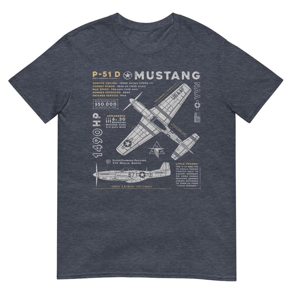 P51 Mustang Wwii Fighter Plane Us Military Aviation Design