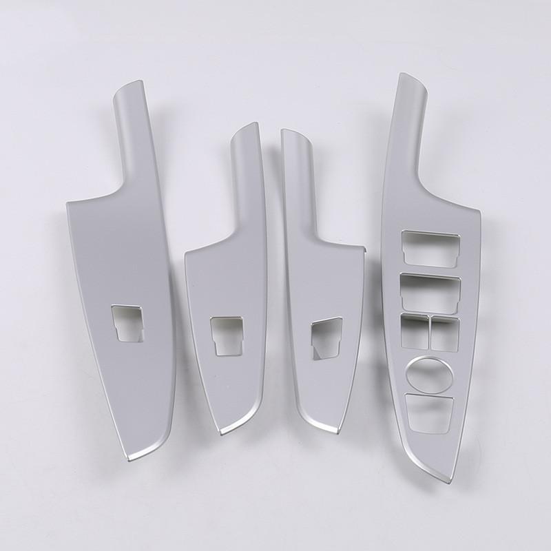 For Hyundai Tucson 2016-2020 Car styling ABS Plastic Inside Door Handle Panel Surround Window Lift Switch Cover Trim Accessories