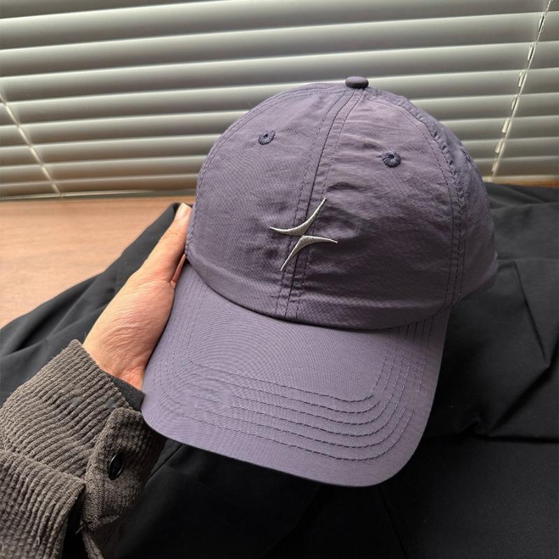New quick-drying waterproof baseball cap women's summer outdoor shading wide brim showing face small versatile cap