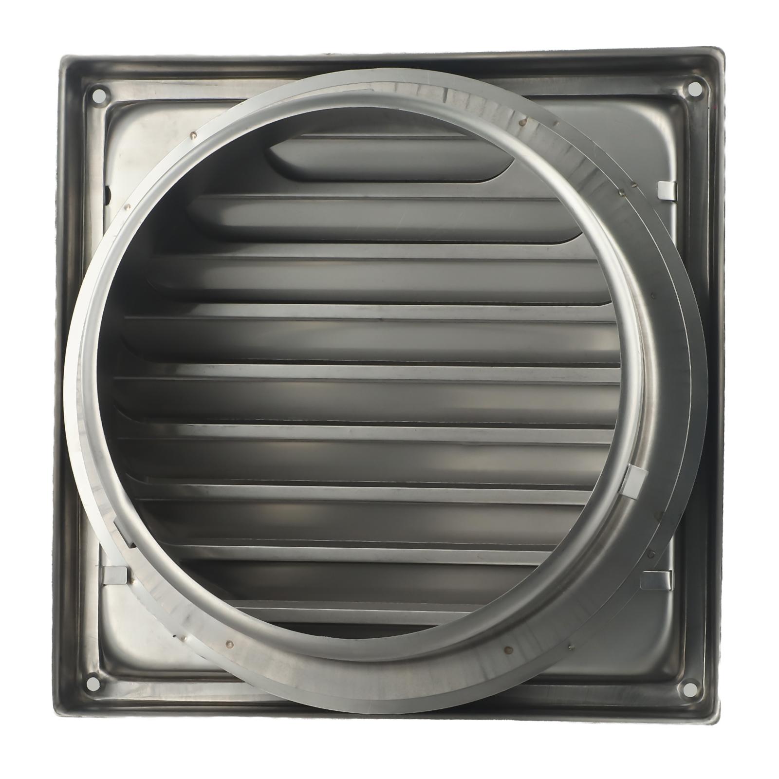 

1pcs Air Vents 150mm External Wall Vent 304 Stainless Steel Metal Cover Exhaust Grille For Bathroom Kitchen And Office China Mainland