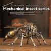 Mechanisches Insekt Eisen Metall DIY Cyberpunk 3D Montage Modell Puzzle Ornamente, Geburtstagsgeschenke für Kinder Erwachsene