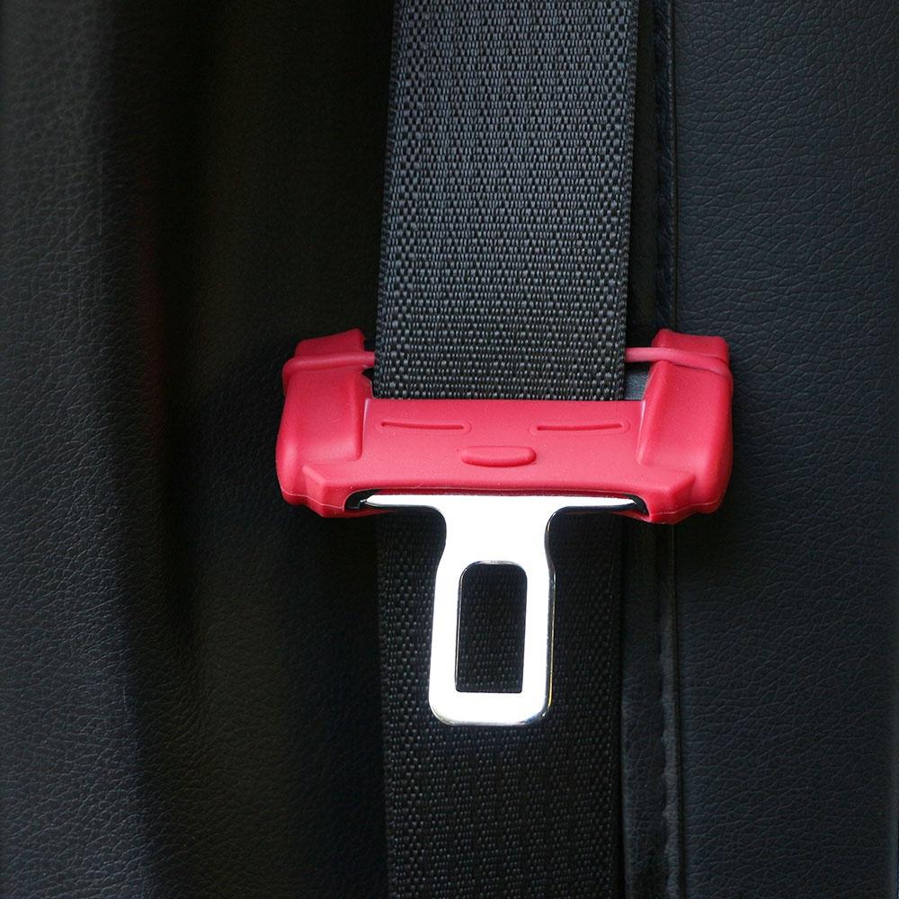 Car Safety Belt Buckle Covers Silicon Seat Belt Buckle Protector Cover for BMW VW Ford Toyota Interio