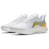 Li Ning Yue Ying Element Breathable Lightweight Low Top Running Shoes Men Sneakers White Blue Yellow ARHS007-1