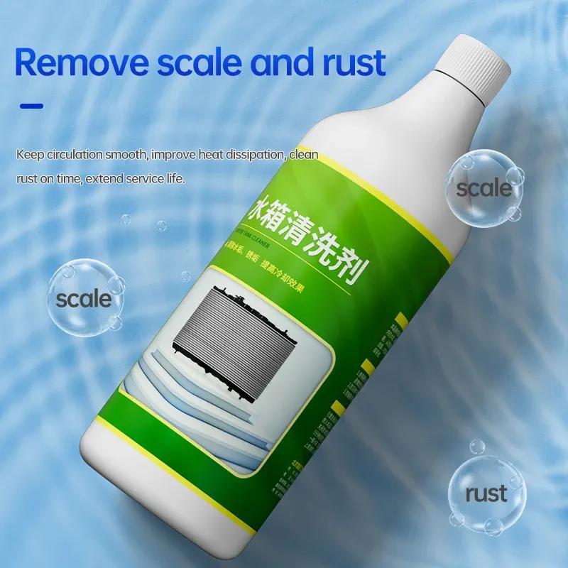 500ml Car Radiator Rust Remover Rust Remover Cooling System Cleaner Radiator Flush Car Cleaner Removes Rust Scale Deposits For