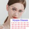 Óculos Sexy Cat Eye Anti Luz Azul Marca de Luxo Feminina Designer Metal Armação Pequena Óculos Ópticos para Computador Óculos para Miopia Menos