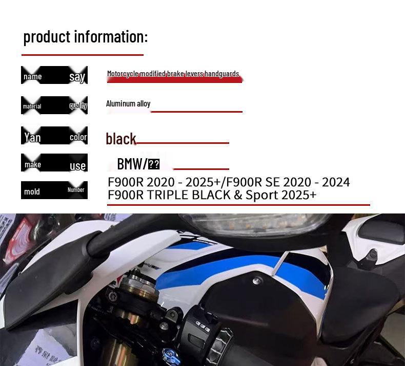 BMW F900R SE 2020-2025 Brake Lever Guard & Horn Protector