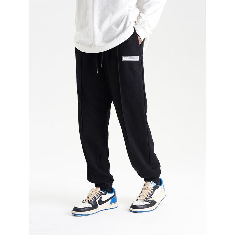 Harsh and Cruel Basic TPU Standard Jogger Pants Drawstring Knitted Loose Casual Track Sweatpants Cleanfit