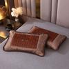 Cooling Buckwheat Pillow Adults Students Sleep Comfort Breathable Rectangle Bed