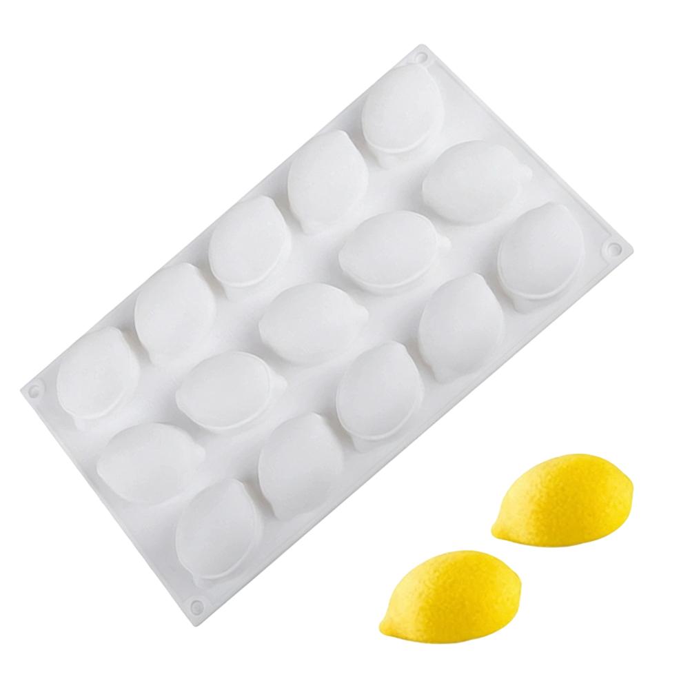 Stampo in Silicone per Torta Serie Frutta Banana Limone Mousse Dessert e Decorazioni Torta alla Frutta Strumenti da Cucina Riutilizzabili Decorazione Torta