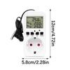 Highly power 16A Intelligent Temperature Control Socket Digital Display Thermostat Socket For Heating and Cooling Systems