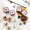 Cute Pet Black Cat Stamps Diy Craft Cat Seal Stamping DIY Toys Wooden Rubber Stamps  Card Making
