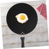 PRETYZOOM Non-Stick Flat-Bottom Cooking Pan for Steak, Omelettes, and Crepes with Handle