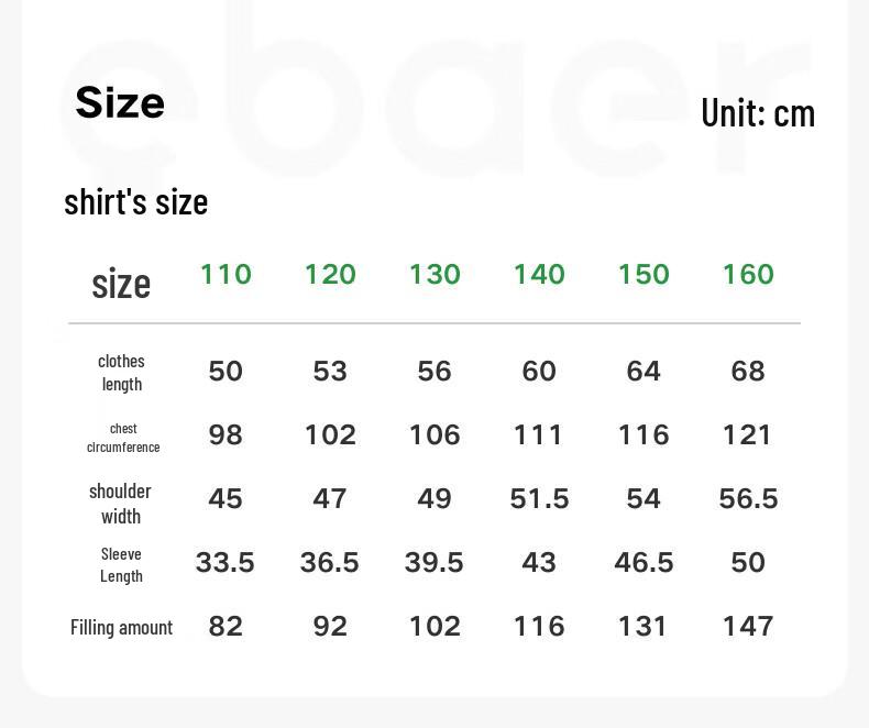 EBAER Kids' Unisex 3-Proof Winter Down Jacket