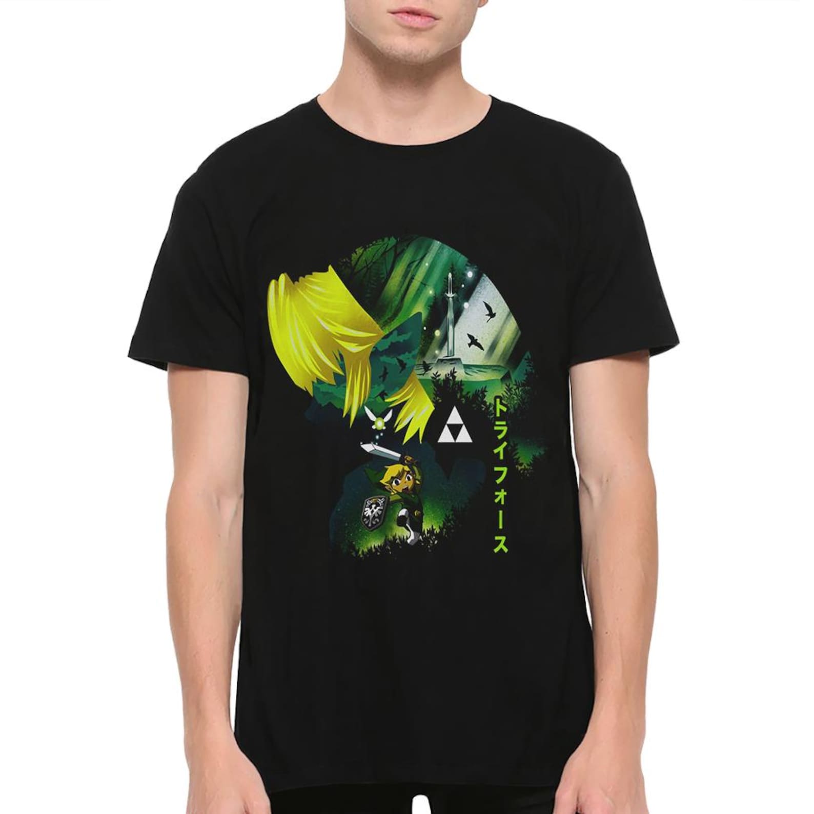 The Legend of Zelda Link T-Shirt, Men s and Women s Sizes M