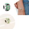Copper Green Clover Pendant Charm Fit Original Bracelet Lucky Beads Design Diy Jewelry Accessories Best Gifts