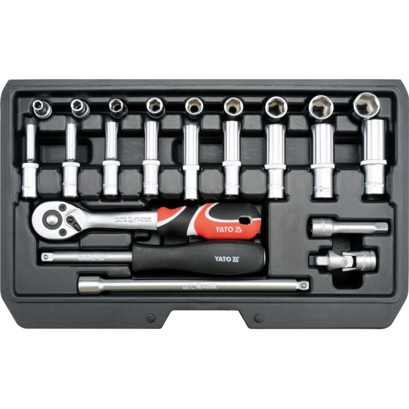23-PIECE TOOL KIT 1/4" - YT-14451