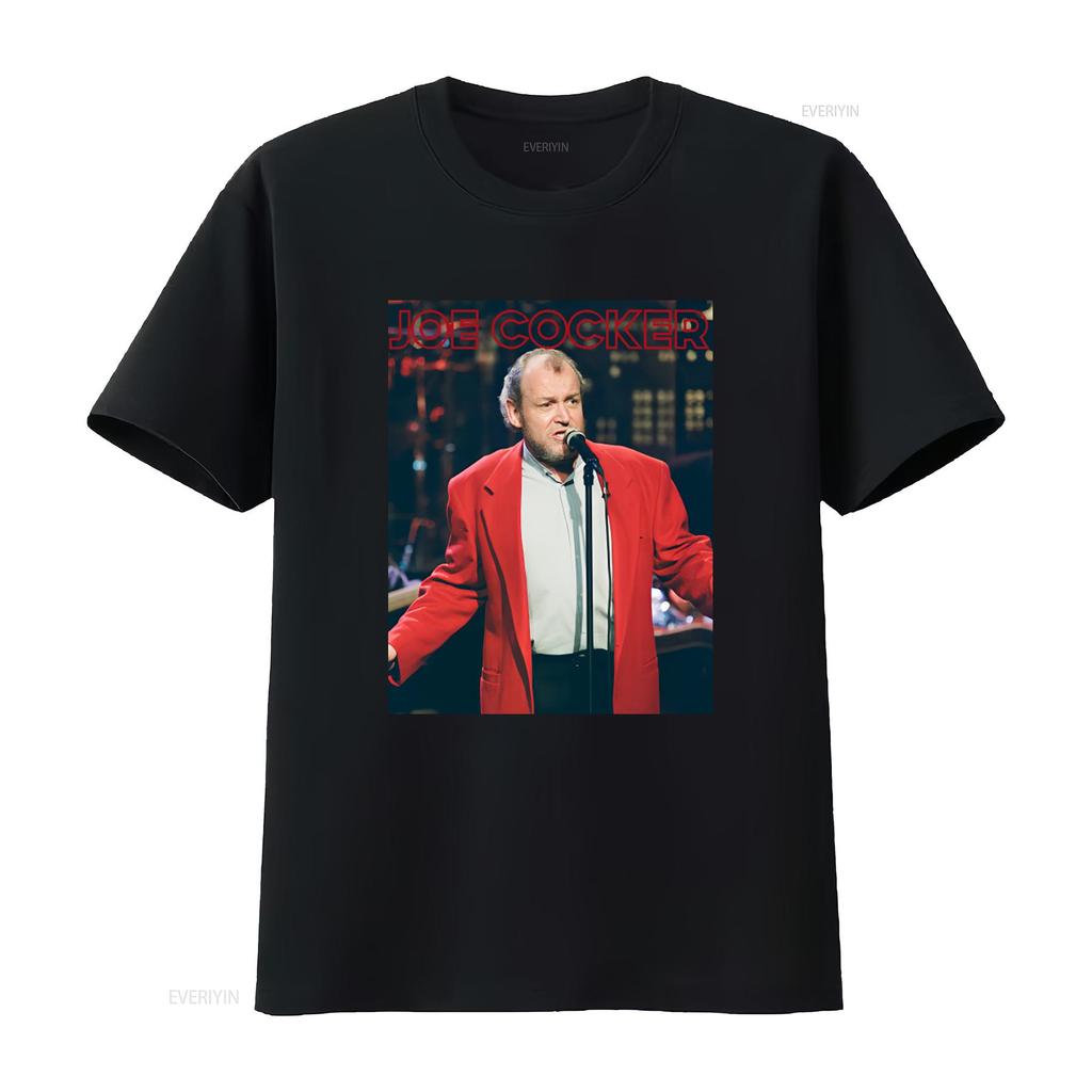 Joe Cocker Retro 70s 80s Rock Music Fan Vintage Photoshoot Style T Shirt Aesthetic Clothing Birthday Indie Vintage Washed