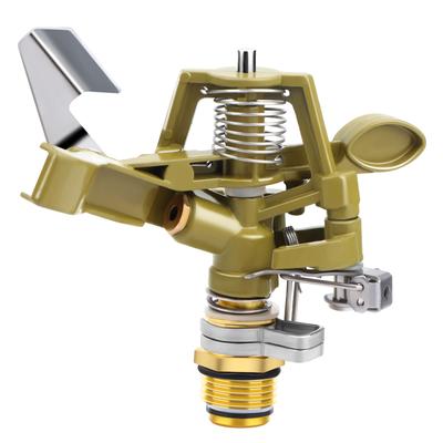 Brass Impact Sprinkler, Heavy Duty Sprinkler Head With Nozzles,