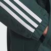 adidas Originals Gender Neutral SS25 Trefoil Collection Fashion Comfortable Versatile Soft Jacket Unisex Jacket Black Green White KC3115