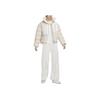 Nike Essentielle Buchstaben Stehkragen Kord Locker Lässig Daunenjacke Damen Jacken Hellrot Holzbraun FD8214-104