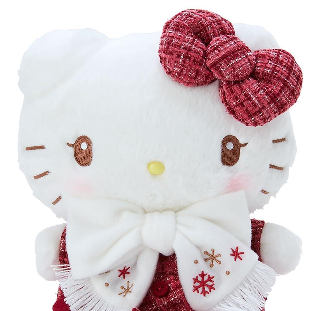 Sanrio Hello Kitty plysjleketøy (Vinter kjole) 474061