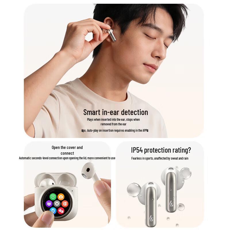 EDIFIER Lolli5 ANC True Wireless Noise-Cancelling Translation Earbuds