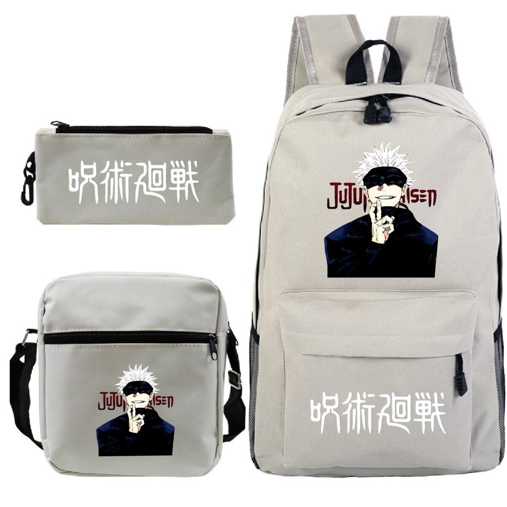 New Animation Peripheral Printing Children's Fashion Backpack Japanese Trend Popular Primary and Secondary School Student Schoolbag Set
