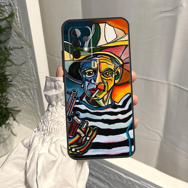 Picasso Abstract Art Painting Case For Samsung Galaxy A56 A36 A16 A06 A54 A34 A14 A13 A53 A12 A22 A32 A52 A35 A15 A55 A17