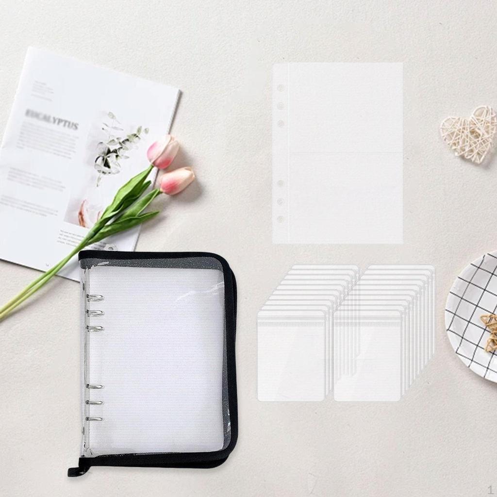 Jewelry Organizer Book with Clear Design for Earring And Brooch Storage