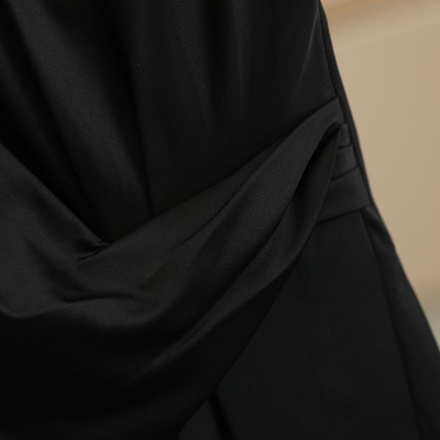 [DS22] Irregular Design Suspender Dress - Fall 2025 Collection for Women