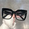 Fashion Jelly Color Cat Eye Glasses for Women Clear Lens Glasses Party Decorative Spectacles  Accessory Eyewear