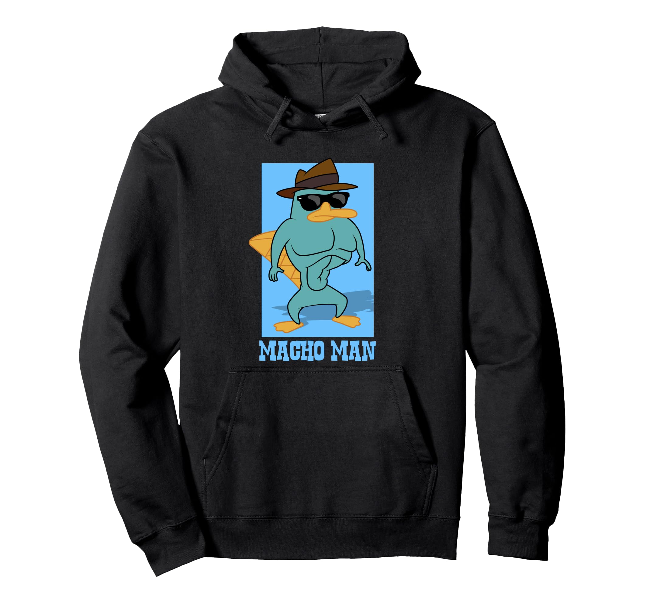 

Толстовка с капюшоном Disney Phineas and Ferb Macho Man Agent P Buff Portrait