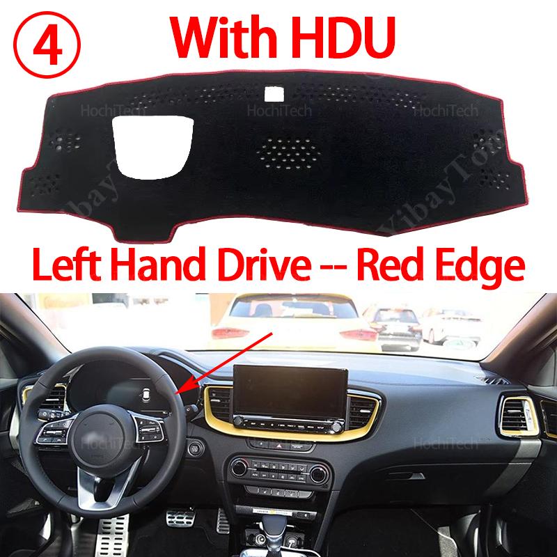

Для KIA CEED XCEED GT 2019 2020 2021 2022 2023 2024 2025Противоскользящий коврик Накладка на приборную панель Коврик Солнцезащитный коврик Ковер Автоаксессуар