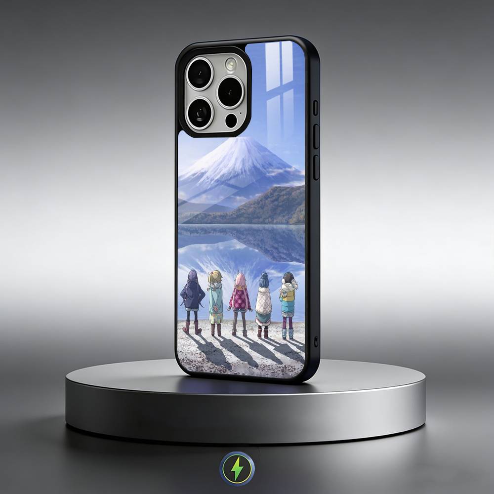 

Anime Y-Yuru C-Camp Phone Case For iPhone17,16,15,14,13,12,11 Plus,Pro Max Magnetic For Magsafe Wireless Charging iPhone13
