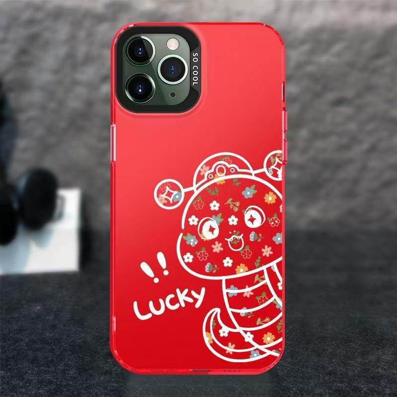 Baihua Snake Mobile Phone Case Apple 16 New Year 2026 Snake Year iPhone15 Girl Heart 14Promax Snake lucky apple 15