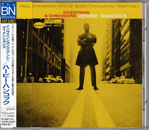 

CD HERBIE HANCOCK - Inventions And Dimensions TOCJ4147 BLUE NOTE 1994 Japan Jazz Used