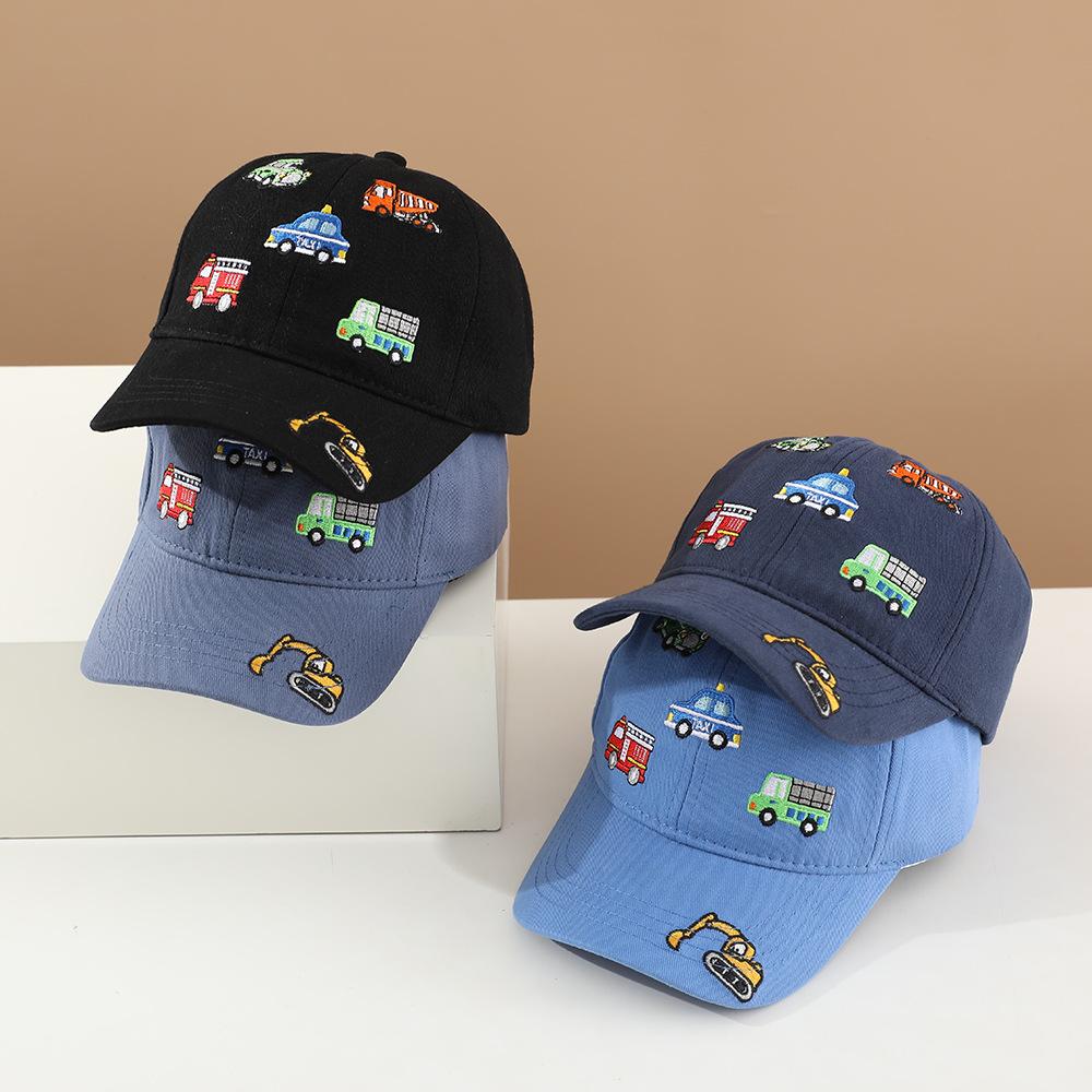 Cappellino da Baseball per Bambini con Visiera, Cappellino in Rete, Cappellino da Baseball Ricamato per Bambini e Bambine, Primavera e Autunno